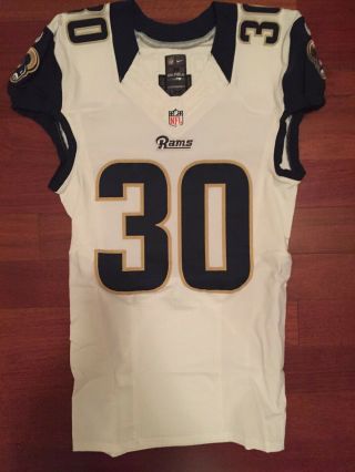Todd Gurley,  Los Angeles Rams,  Game Issued Jersey,  autographed 2