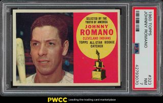 1960 Topps Johnny Romano 323 Psa 7 Nrmt (pwcc)