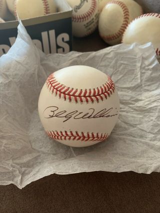 Unknown Ball Mystery Signed Autographed Baseball 15