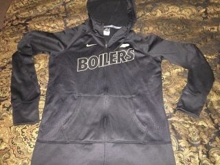 Nike Therma Fit Purdue Boilermakers Possibly Team Issued Hoodie Womans Large