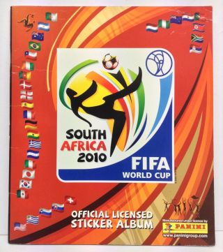 Panini 2010 South Africa Fifa World Cup Empty Album