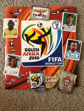 2010 Panini World Cup Soccer Sticker South Africa Choose 10 To Complete Your Set