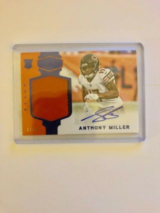 2018 Rc Anthony Miller Patch Auto 11/50