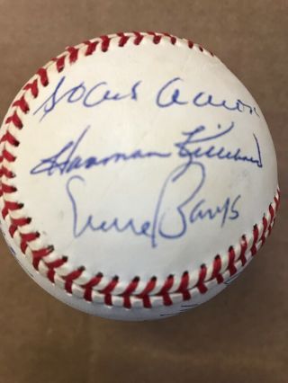 500 Home Run Club Signed Baseball Mickey Mantle Ted Williams,  9 JSA 10