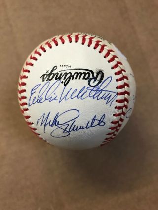 500 Home Run Club Signed Baseball Mickey Mantle Ted Williams,  9 JSA 12