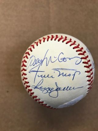 500 Home Run Club Signed Baseball Mickey Mantle Ted Williams,  9 JSA 2