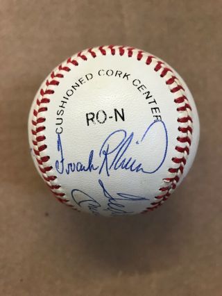 500 Home Run Club Signed Baseball Mickey Mantle Ted Williams,  9 JSA 5