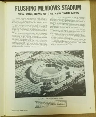 1962 York Mets Official Yearbook, 2