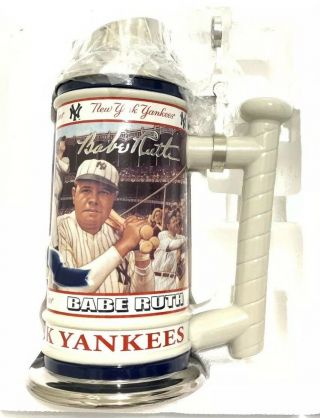 Babe Ruth York Yankees Collectors Stein 2004 Ny Nos Mlb Danbury