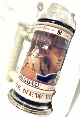 Babe Ruth York Yankees Collectors Stein 2004 NY NOS MLB Danbury 4
