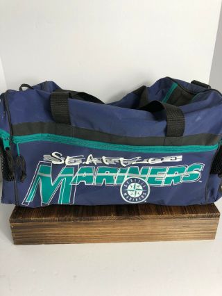 Vintage Seattle Mariners Duffle Gym Bag