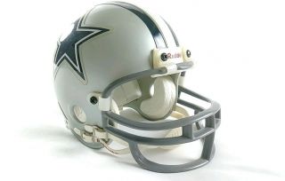 Dallas Cowboys Vintage Riddell Mini Football Helmet Size 3 5/8