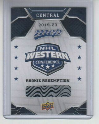 19/20 Ud Mvp Western Conference Central Division Rookie Redemption Card Rd - 2