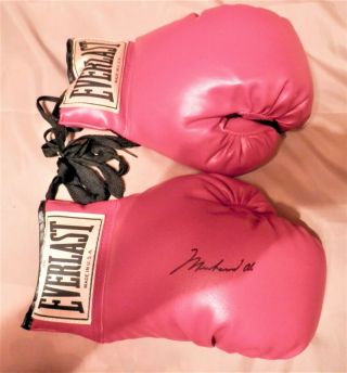 Muhammad Ali Autographed Boxing Gloves,  Pair