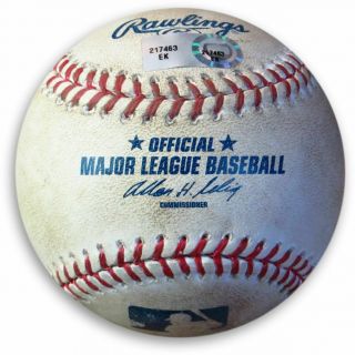 Hyun - Jin Ryu Game Baseball 5/28/13 Dodgers Pitck In Dirt To Shuck Ek217463