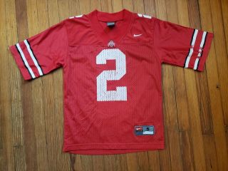Ohio State Buckeyes Terrelle Pryor Nike Red Football Jersey Youth Size 5