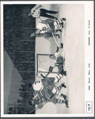 1945 - 54 Quaker Oats Photo Toronto Maple Leafs 60c Rollins,  Judza Stop Curry