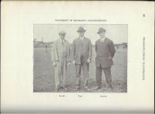 Nov.  17,  1917 University of Michigan vs.  Pennsylvania Football Program ORIGINALl 4