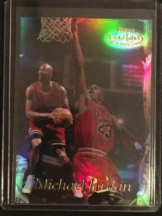 98/99 Topps Gold Lable Michael Jordan Gl1 Chicago Bulls