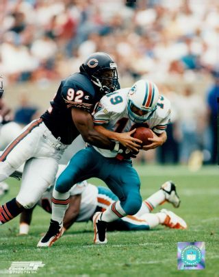 Barry Minter 92 Chicago Bears Licensed Unsigned Glossy 8x10 Photo Nfl