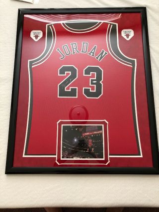 Michael Jordan Authentic Champions Procut Signed Jersey Upper Deck Authenticated
