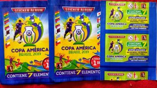 Copa America 2019 3 Reyes Album 3 Packs Stickers Peru Navarrete