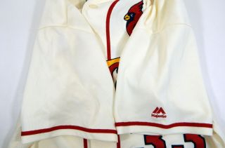 2017 St.  Louis Cardinals David Bell 33 Game Cream Jersey 3