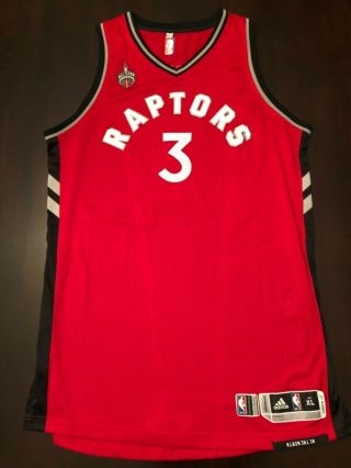 James Johnson All Star Toronto Raptors Game Worn Pro Cut Jersey Rev 30 Xl,  2