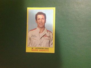 Panini Campioni Dello Sport 1970 - 71 Mario Andretti 