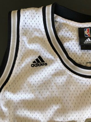 TONY PARKER San Antonio SPURS 9 Jersey NBA Adidas Black Adult XXLarge 2XL 3