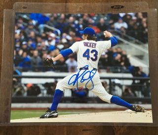 Ra Dickey - York Mets - Autographed/signed 8 X 10 Photo