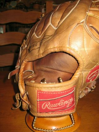 1975 Rawlings Heart Of The Hide Willie Stargell XPG 6 RHT Baseball Glove 5