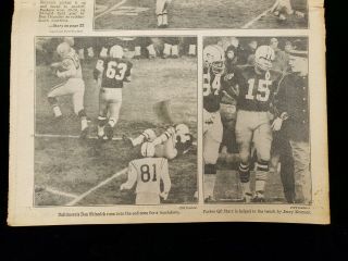 December 27,  1965 Daily News - Packers Win West Title vs.  Colts - Full Newspaper 2