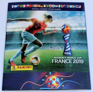Panini Women´s World Cup 2019 France - Empty Album Incl.  6 Stickers