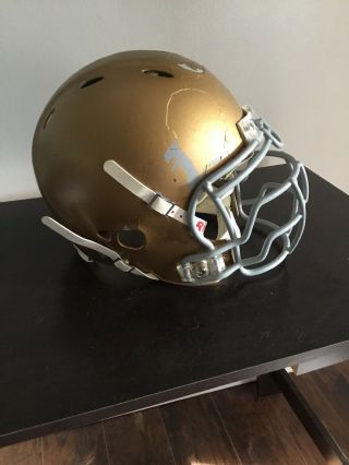 Notre Dame Game Helmet Revolution Style 2008 - 2009 Season