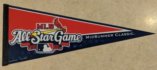 2009 All Star Game Pennant St.  Louis Cardinals Mid Summer Classic Old Stock