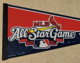 2009 All Star Game Pennant St.  Louis Cardinals Mid Summer Classic Old Stock 2