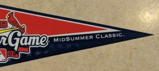 2009 All Star Game Pennant St.  Louis Cardinals Mid Summer Classic Old Stock 3