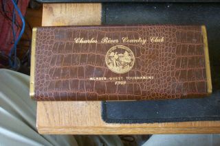 Charles River Country Club Newton Mass.  1949 Tournament Box