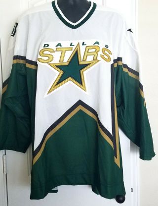 Dallas Stars Jersey Xxl Ccm Authentic On Ice Game Nhl Hockey Late 1990 