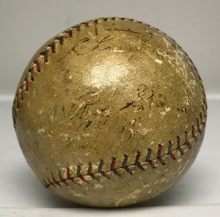 BABE RUTH Lou Gehrig Signed 1930 Yankees Team Baseball 21 AUTO ' s PSA/DNA LOA HOF 11