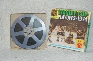 Rare 8mm Film 1974 Stanley Cup Playoffs Philadelphia Flyers Boston Bruins