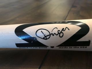 Tim Tebow GAME 2018 DINGGER BAT autograph SIGNED Mets Gators TEBOW 6