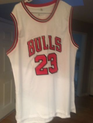 Michael Jordan MJ Autographed Chicago Bulls Signed Jersey Auto Steiner Hologram 7
