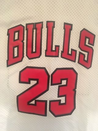 Michael Jordan MJ Autographed Chicago Bulls Signed Jersey Auto Steiner Hologram 8