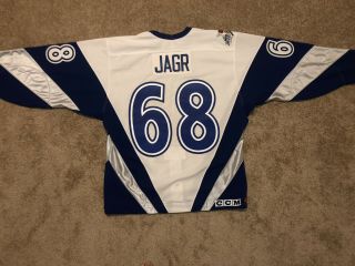 NHL All Star World Authentic Jersey Jaromir Jagr 68 CCM Size 48 5