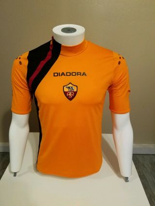 As Roma Diadora Soccer Jersey Shirt Trikot Maillot Champions League Juventus