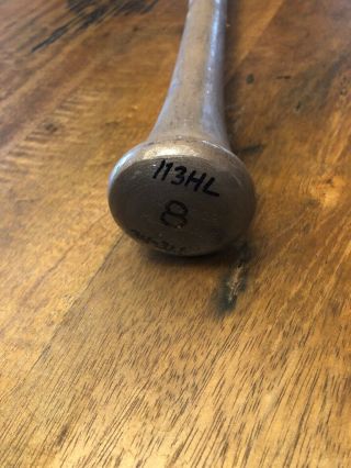 Ian Happ MLB Game Bat Chicago Cubs Uncracked & Solid 3