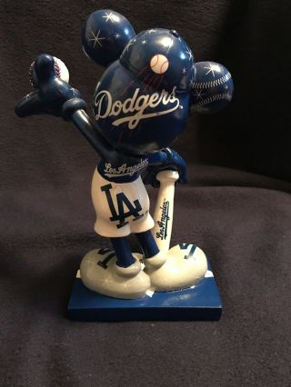 Los Angeles Dodgers Disney Mickey Mouse 2010 All Star Game Statue Rare Forever 3