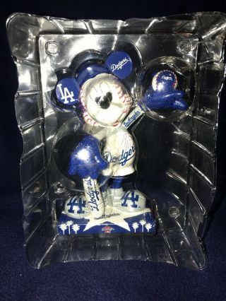 Los Angeles Dodgers Disney Mickey Mouse 2010 All Star Game Statue Rare Forever 5